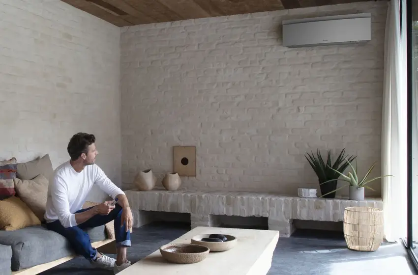 Heat pump for air-con