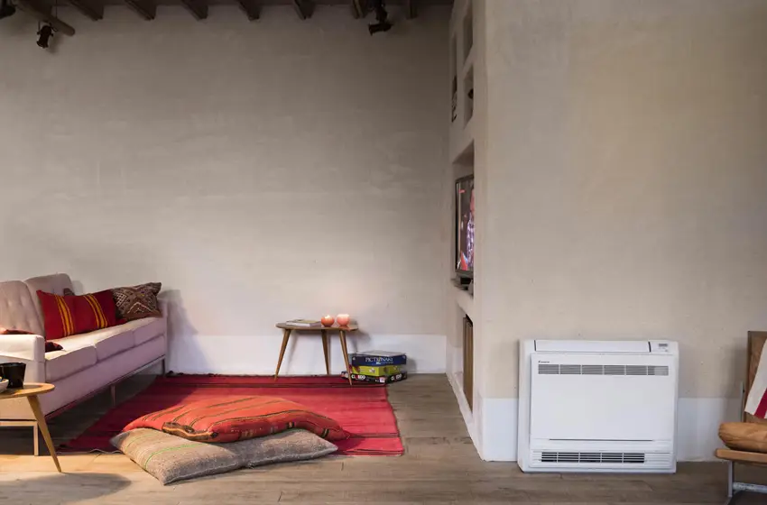 Heat pump for air-con